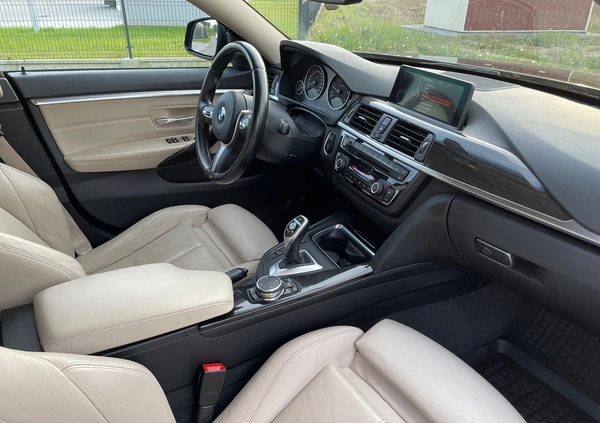 BMW Seria 4 cena 75000 przebieg: 128089, rok produkcji 2014 z Olsztyn małe 106